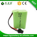 ni-mh AAA 7.2 v 500 mah recarregáveis ​​baterias pack